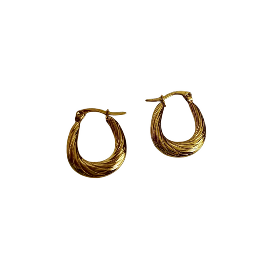 NISHA HOOP EARRINGS