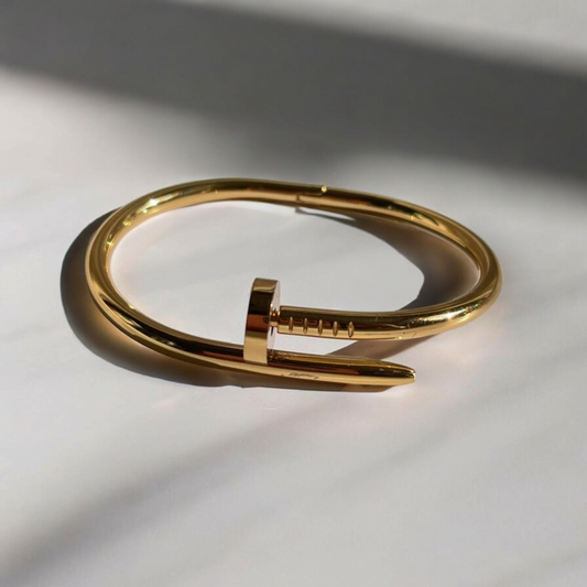 CARTIER GOLD NAIL BANGLE