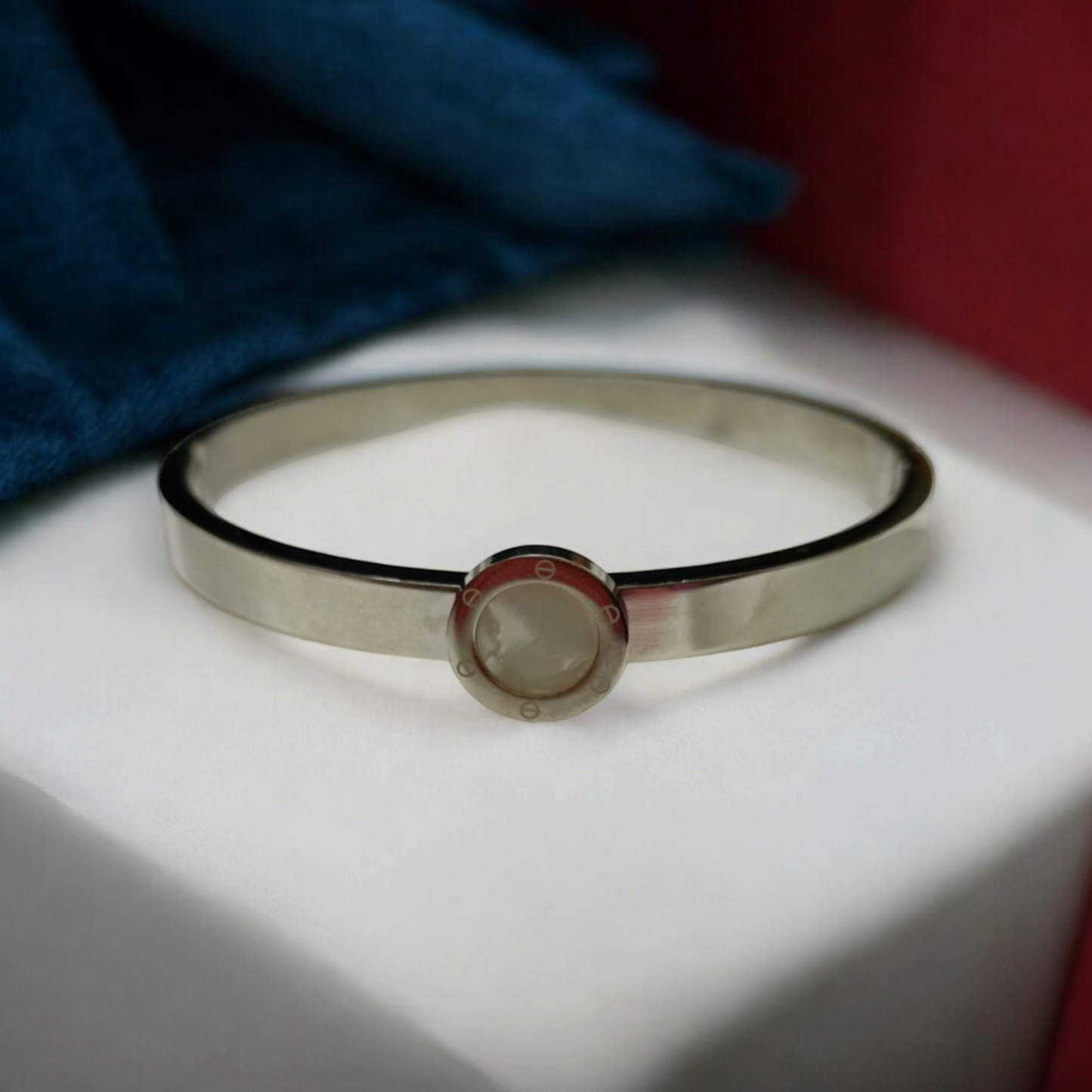 CARTIER SILVER BANGLE