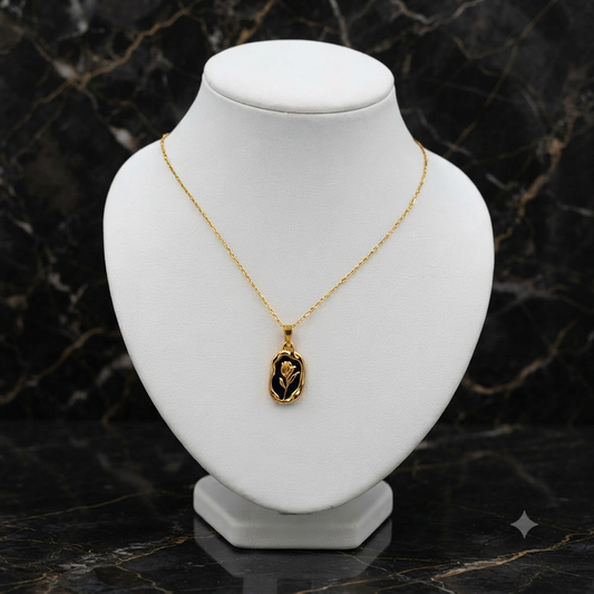 RETRO TULIP PENDANT (BLACK)
