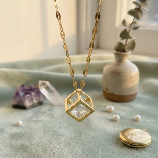 CUBIC ZIRCONIA NECKLACE