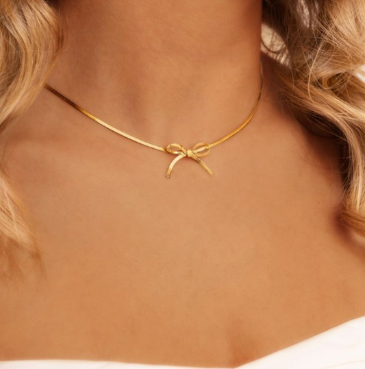 AURELIA SNAKECHAIN BOW SET