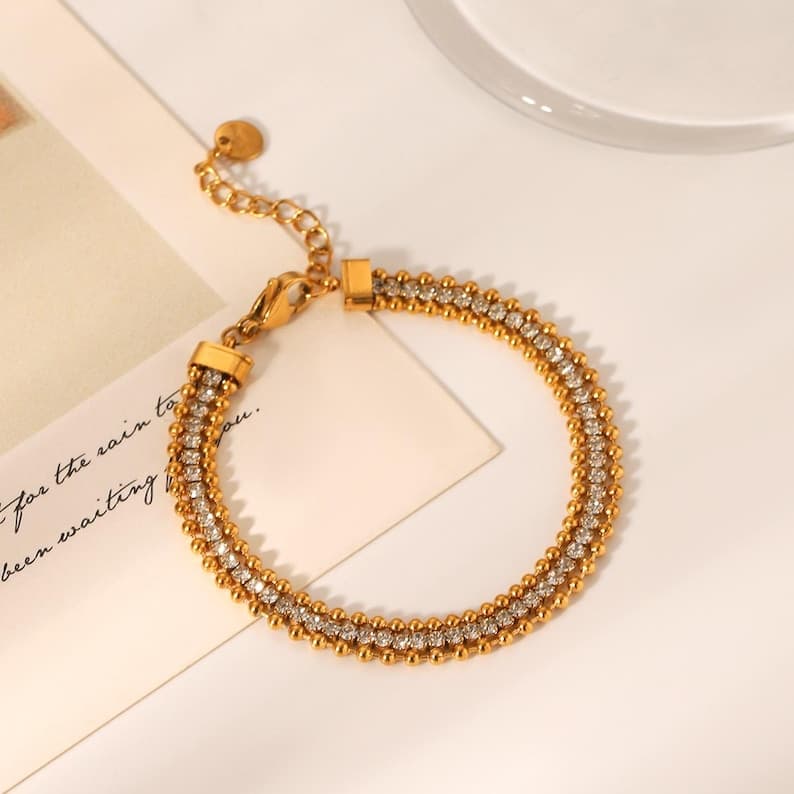 DIAMOND GOLD BRACELET