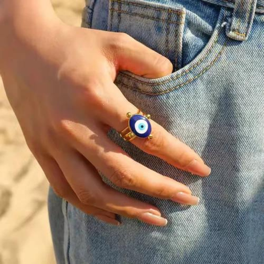 PREMIUM EVIL EYE RING