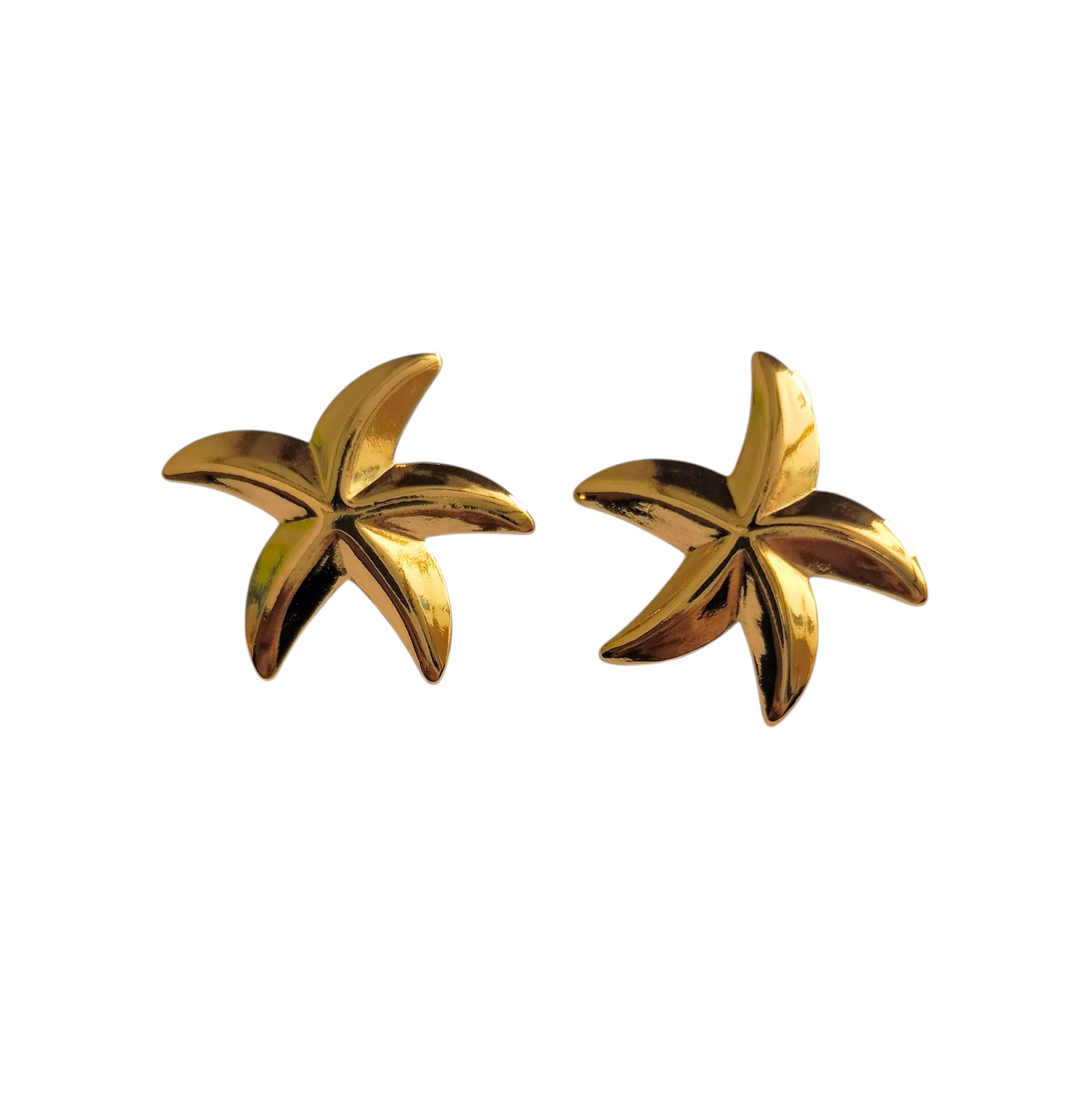 STARFISH GOLD EARRINGS