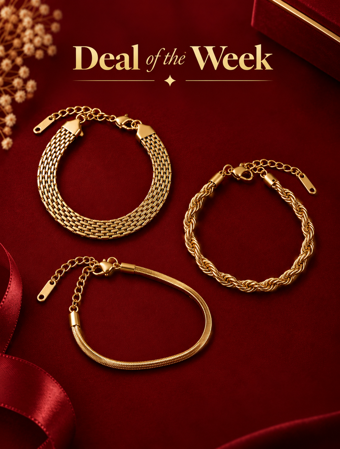 TRILOGY BRACELET SET