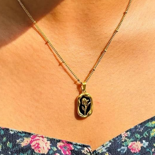 RETRO TULIP PENDANT (BLACK)