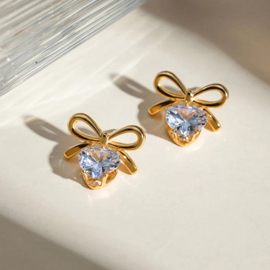 HEART TIES EARRINGS