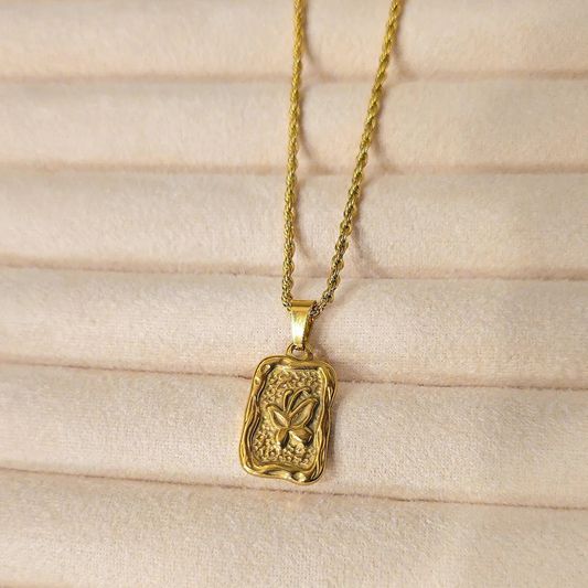 BUTTERFLY 🦋 NECKLACE ROPE CHAIN