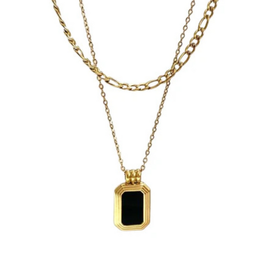 TITANIUM SQUARE PENDANT