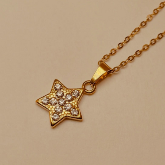 DIAMOND STAR NECKLACE