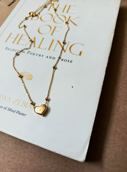 Minimal Heart Necklace 