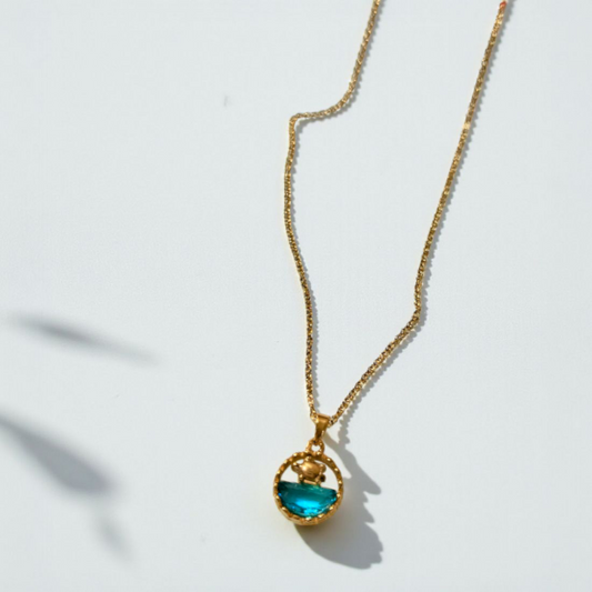 BLUE WATER NECKLACE