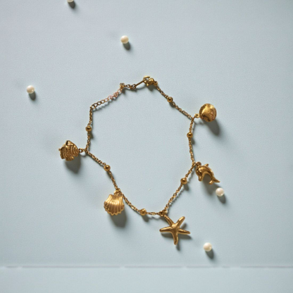 SEA SHELL ANKLET