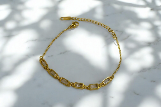 Beaded Bracelet - Stainless Steel - Anti Tarnish