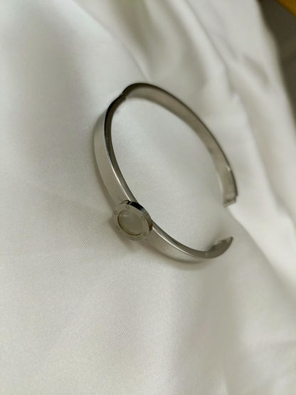 CARTIER SILVER BANGLE