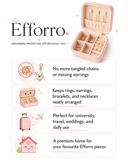 Efforro Signature Jewellery Organizer