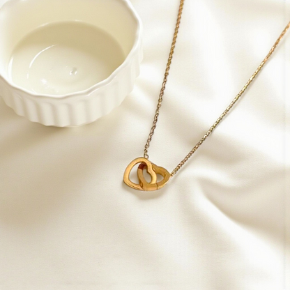 DUAL HEART NECKLACE