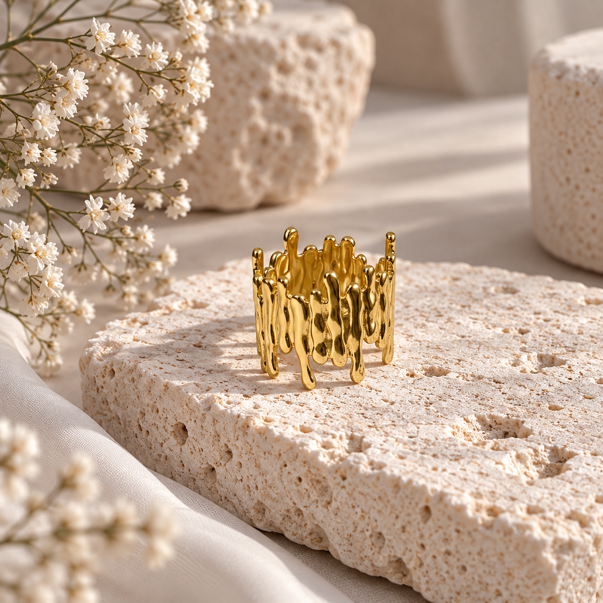 GEOMETRIC ADJUSTABLE RING