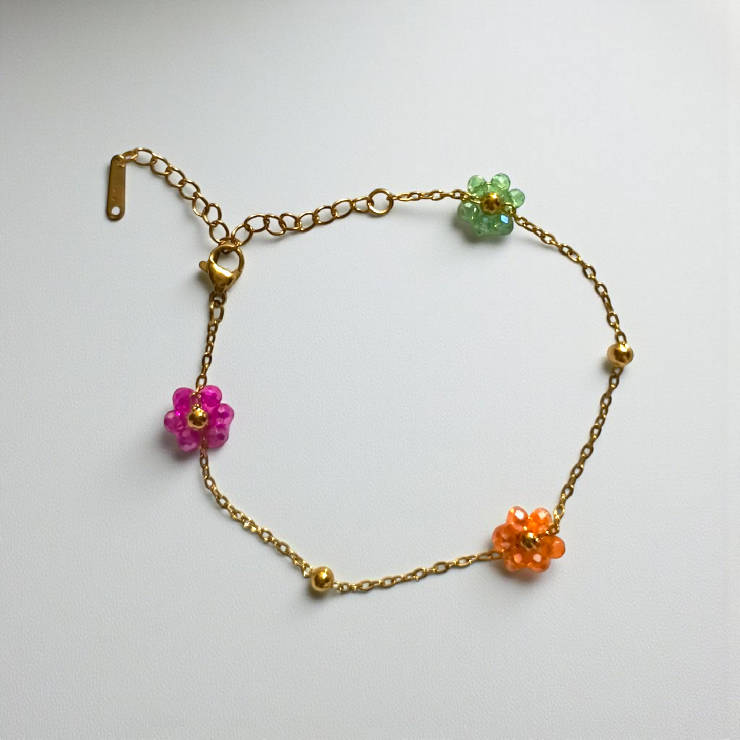 DAISY FLOWER BRACELET (MULTICOLOR)