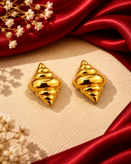 DESIGNER SHELL EARRINGS