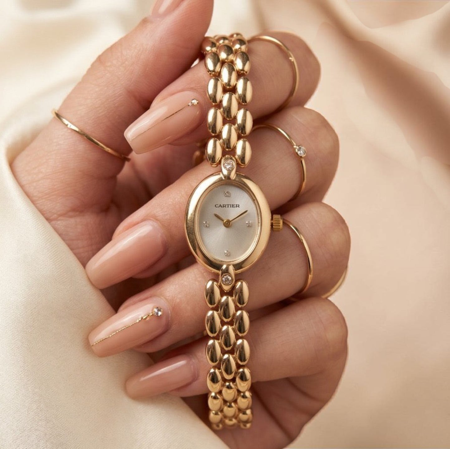 CARTIER GOLDEN WATCH