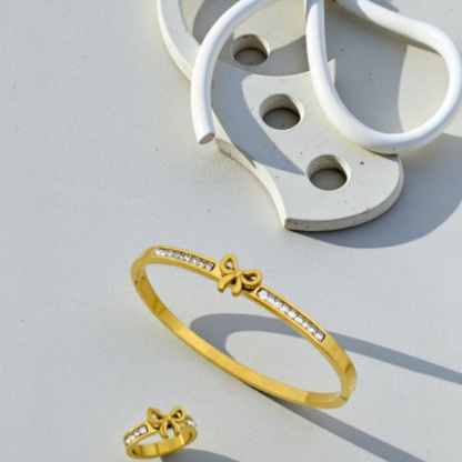 Bow Bangle & Ring