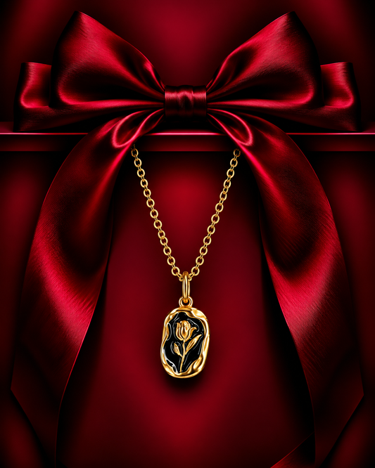 RETRO TULIP PENDANT (BLACK)