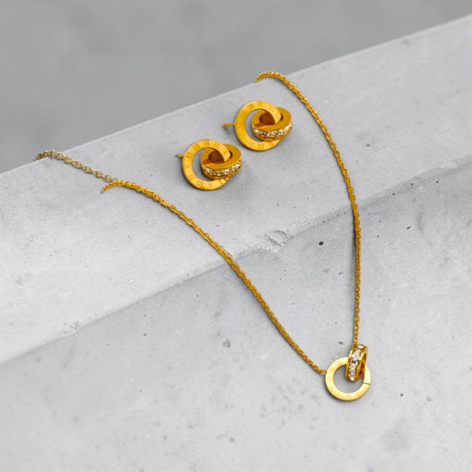 GREEK ROMAN NECKLACE SET