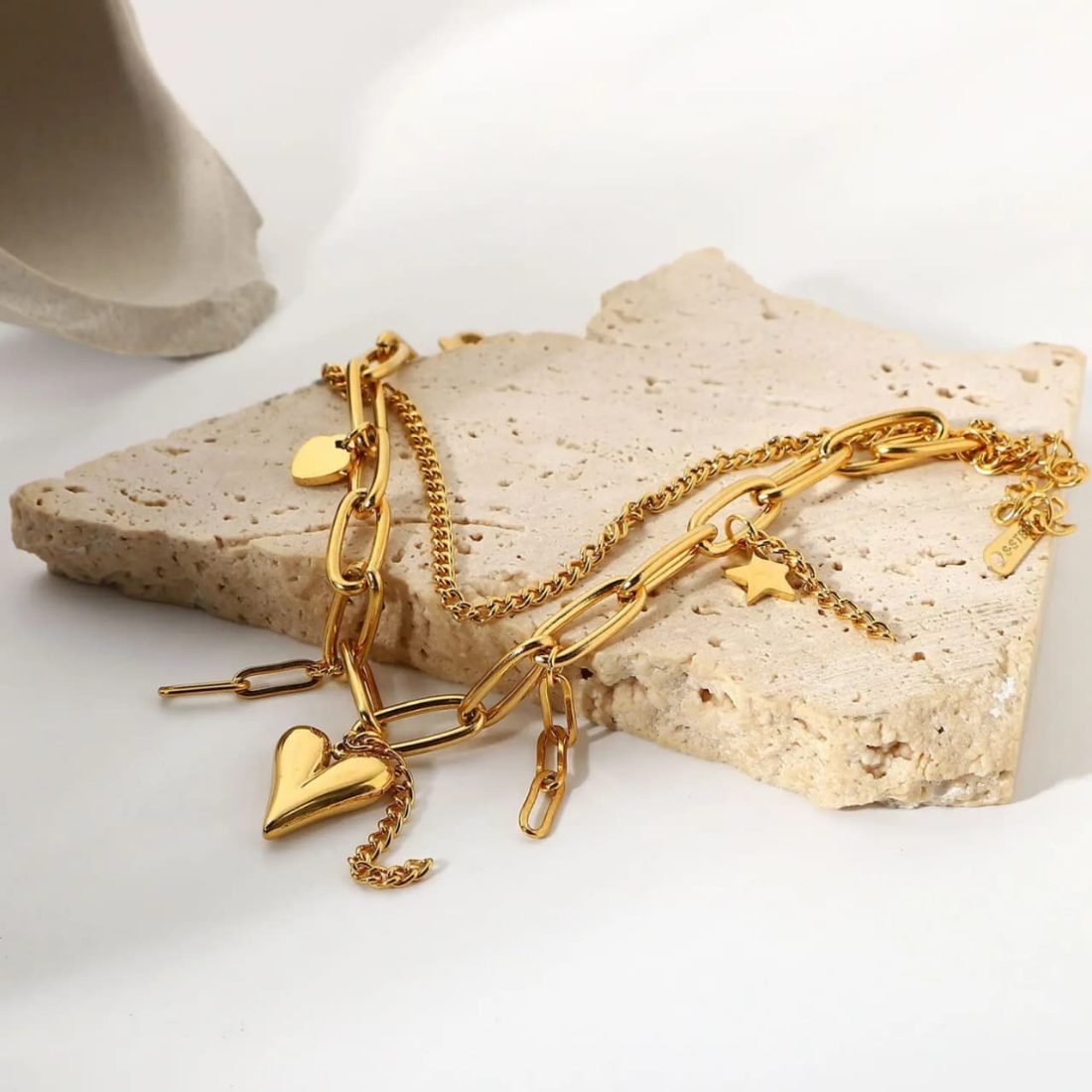 GOLDEN HOUR CHARM STACK