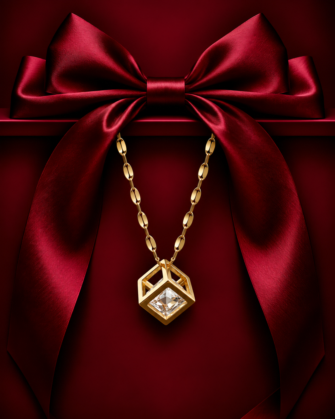 CUBIC ZIRCONIA NECKLACE