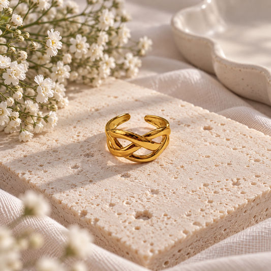 GEOMETRIC ADJUSTABLE RING