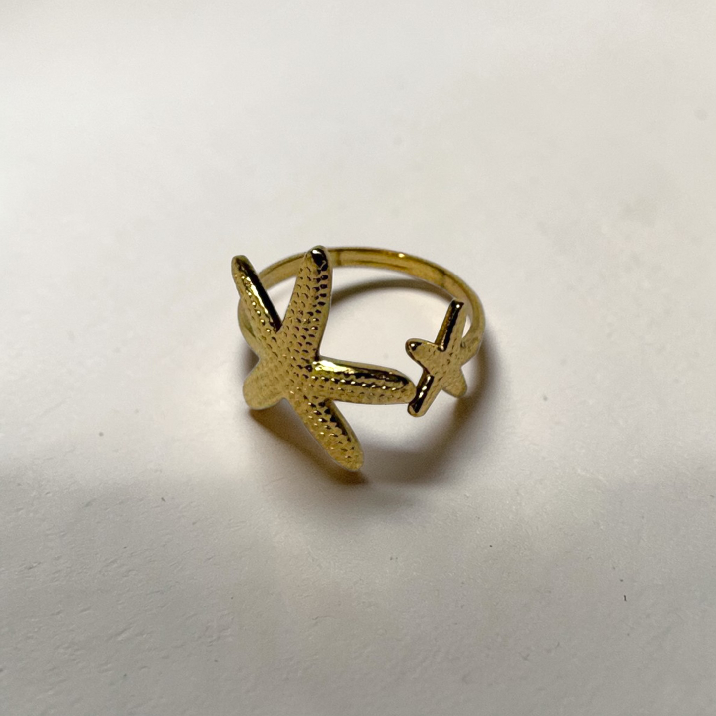 STARFISH GOLD RING