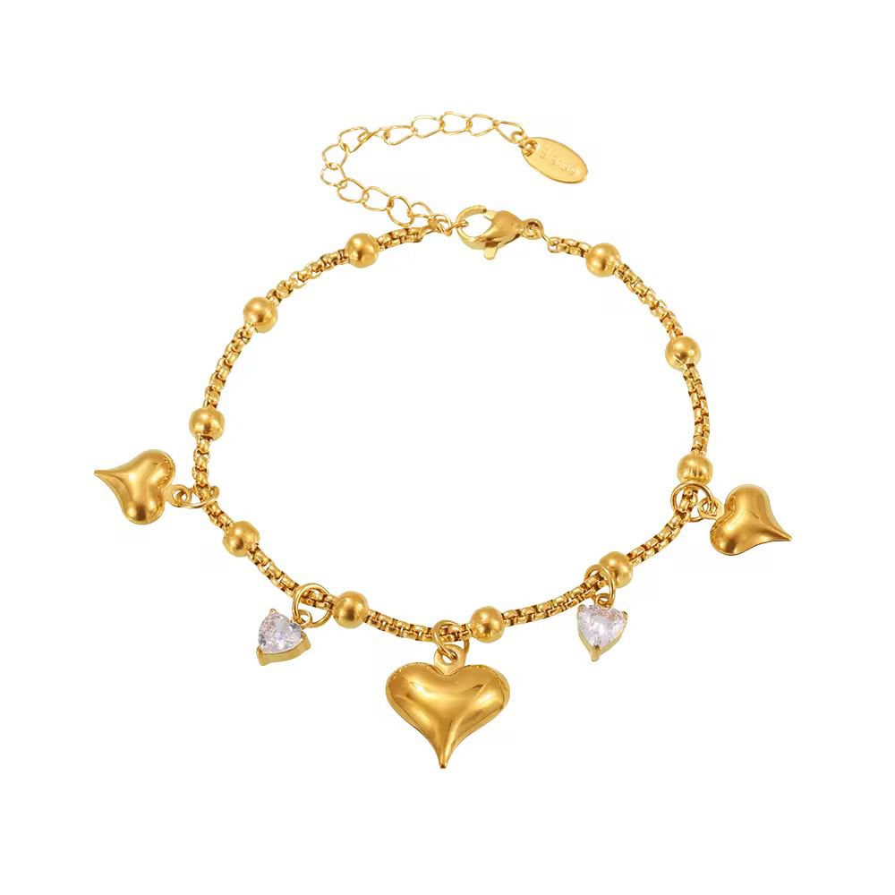 CHUNKY HEART BRACELET