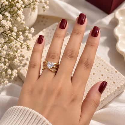 LUMINA DIAMOND ADJUSTABLE RING