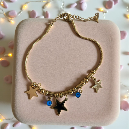 BLACK STAR BRACELET