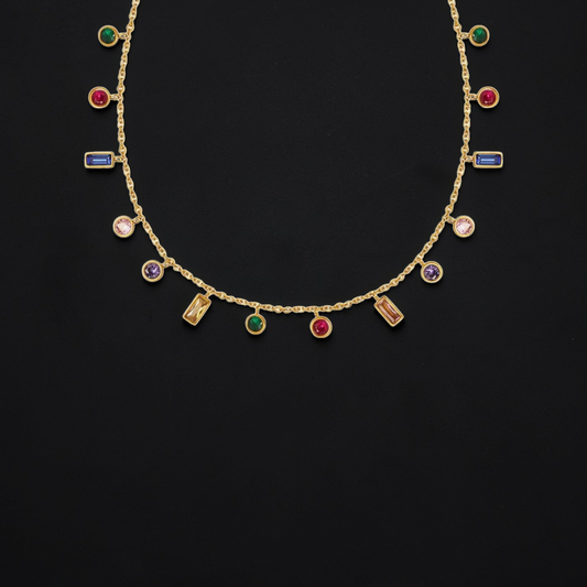 CHROMA ZIRCONIA NECKLACE