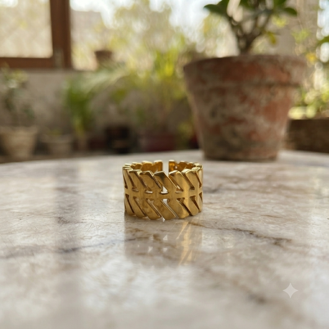TURKISH AURA RING ADJUSTABLE