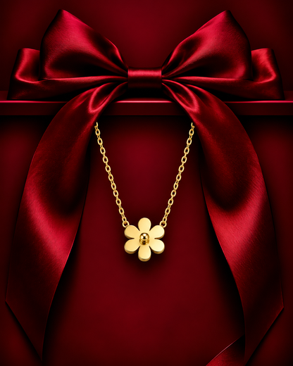 MINIMAL DAISY NECKLACE