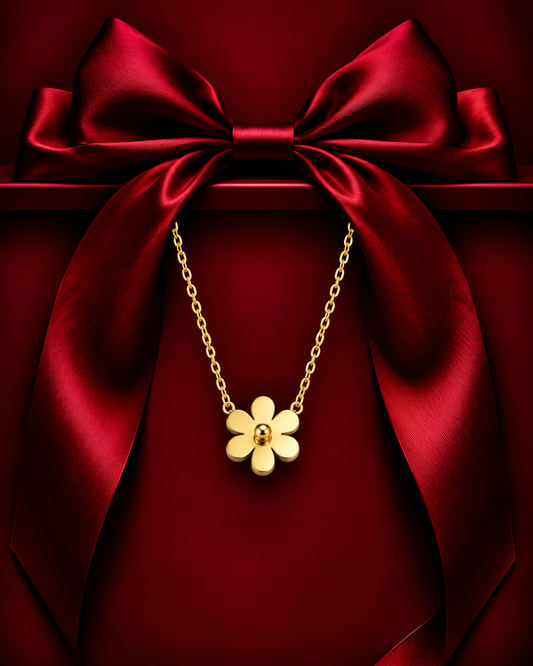 MINIMAL DAISY NECKLACE