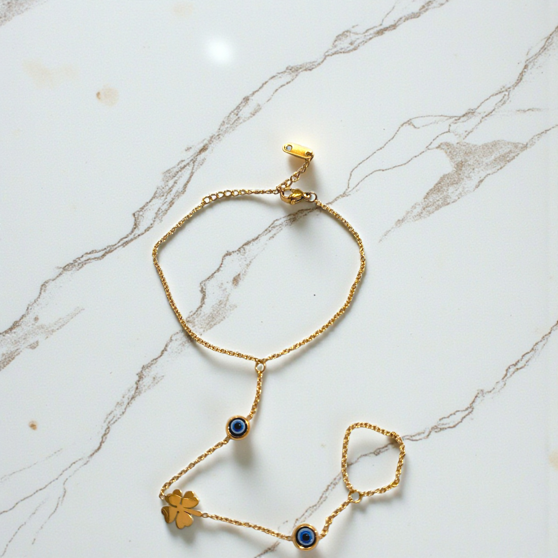 EVIL EYE HAND CHAIN