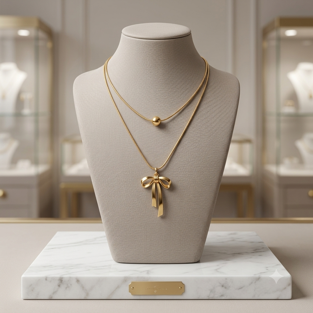 DOUBLE LAYER NECKLACE