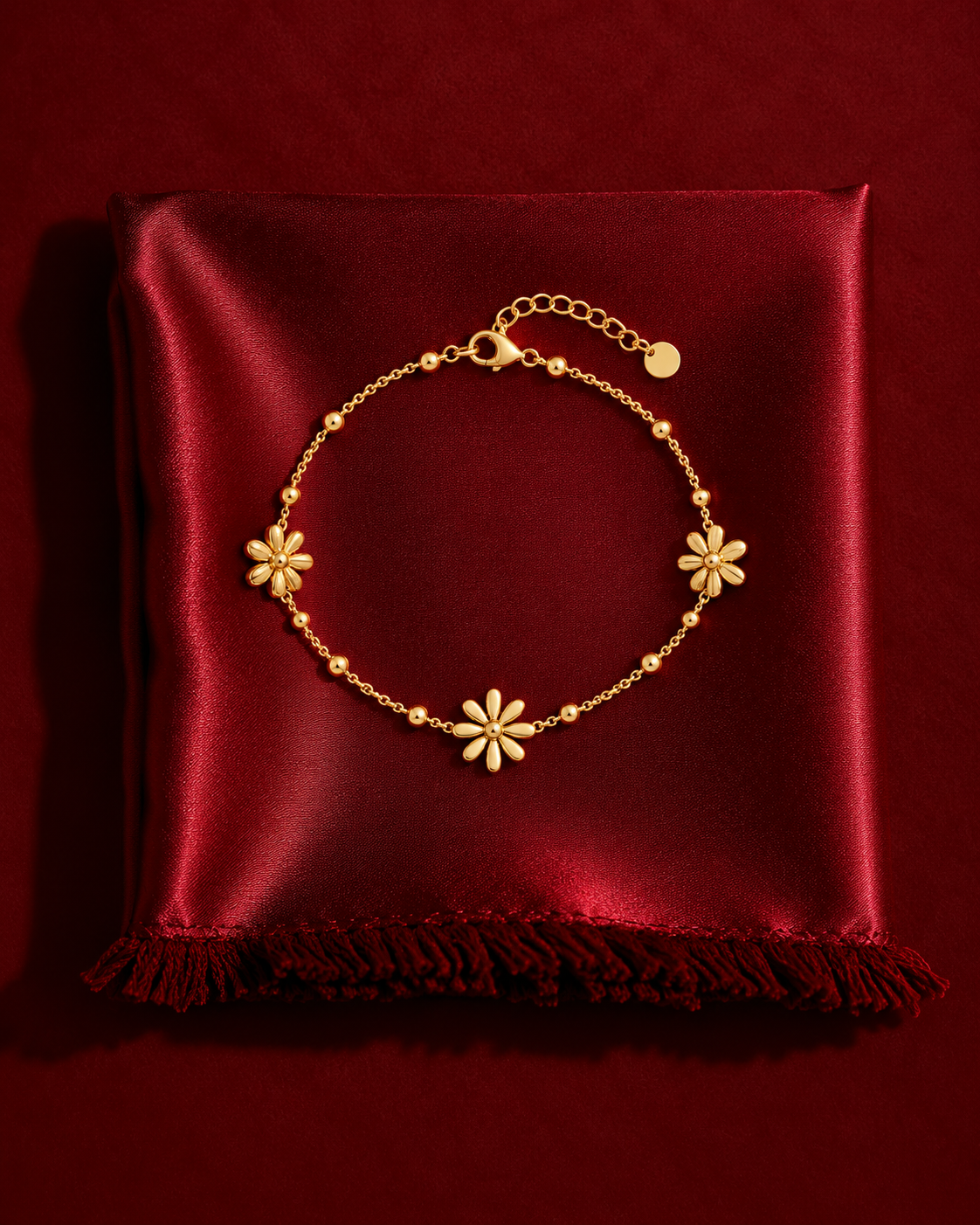 DAISY FLOWER BRACELET