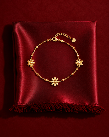 DAISY FLOWER BRACELET