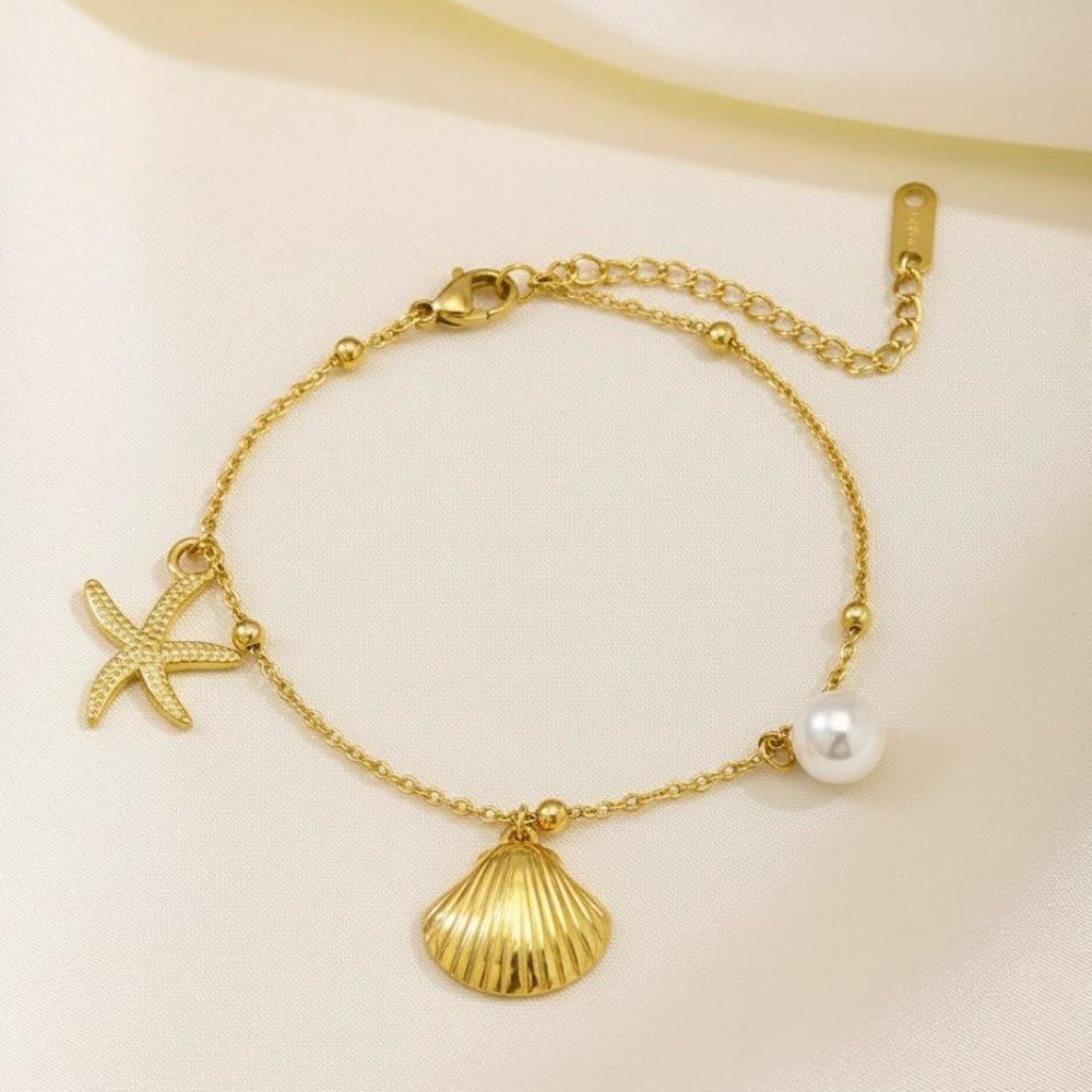 STAR & SHELL BRACELET