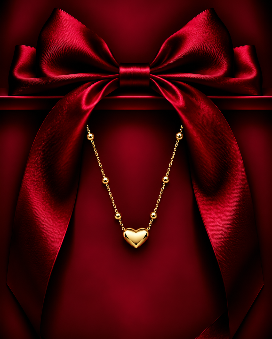 MINIMAL HEART NECKLACE