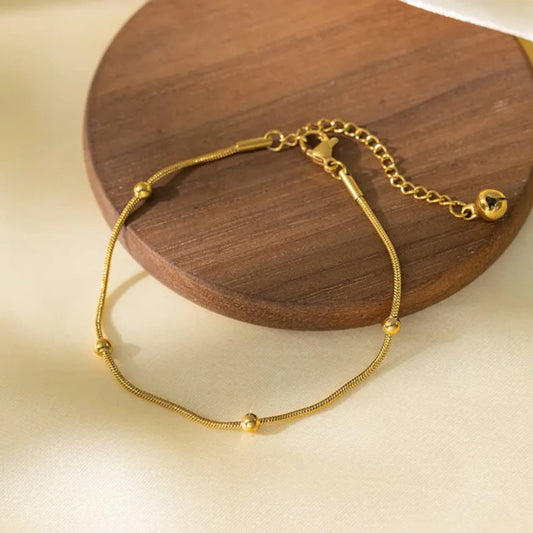 NEBORA BEAD ANKLET