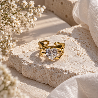 LUMINA DIAMOND ADJUSTABLE RING