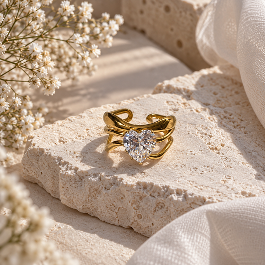 LUMINA DIAMOND ADJUSTABLE RING