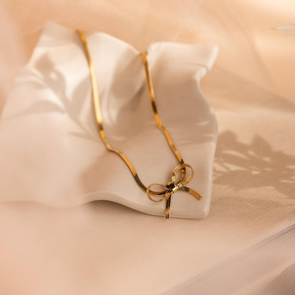 AURELIA SNAKECHAIN BOW SET